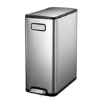 Afbeelding van EKO Ecofly pedaalemmer | mat RVS | 30 liter | EK240NA0134