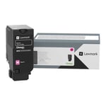 Afbeelding van Lexmark 24B7512 toner cartridge magenta (origineel) | LEX24B7512