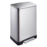 Afbeelding van EKO E-Cube pedaalemmer | mat RVS | 40 liter | EK240NA0224