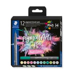 Afbeelding van Staedtler Pigment Arts brushpennen | Pastel Colours | 12 stuks | STA371-C12-2