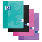 Afbeelding van Oxford schrift assorti | A5 | geruit | 36 vel | 10 stuks | OXF400075582