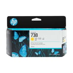 Afbeelding van HP 738 (498N7AHP 738 (498N7A) inktcartridge geel (origineel)) inktcartridge geel | HP498N7A