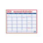 Afbeelding van Aurora Memento 20 wandkalender | 42 x 33 cm | 2-gaats | Aurora Memento 20 wandkalender | 42 x 33 cm | 2-gaats | 2027 | AUR201
