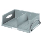 Afbeelding van Leitz 52300035 standaard Sorty opbergbak | A4 maxi | kunststof | grijs | LEI52300085