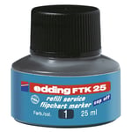 Afbeelding van Edding FTK 25 navulling | flipchart marker | zwart | 25ml | EDD4-FTK25001