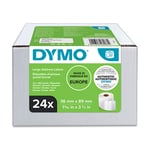 Afbeelding van DYMO S0722390 / 13187 brede adresetiketten 24 rollen (origineel) | 13187