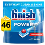 Afbeelding van Finish Powerball All-in-1-Max vaatwastabletten | Lemon | 45 tabs | QC-FI-00066
