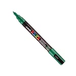 Afbeelding van POSCA PC-3M verfmarker | donkergroen | ronde punt | 0,9 - 1,3 mm | POSPC3MVF