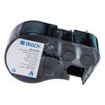 Afbeelding van Brady M4-49-595 vinyl labels zwart op wit | 25,40 mm x 25,40 mm (origineel) | BRAM4-49-595