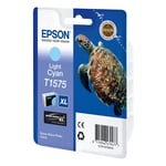 Afbeelding van Epson T1575 inktcartridge licht cyaan hoge capaciteit (origineel) | EPST1575