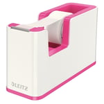 Afbeelding van Leitz 5364 WOW plakbandhouder | roze | wit | LEI53641023