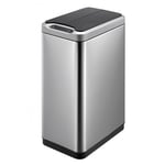Afbeelding van EKO Phantom Sensor afvalemmer | mat RVS | 30 liter | EK240NA2182