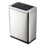 Afbeelding van Durable 342423 No Touch vuilnisbak | met sensor | RVS | metaal | 2x20 liter | DUR342423