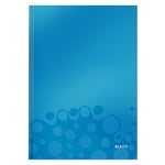 Afbeelding van Leitz 4625 WOW complete schrijfblok | A4 | gelinieerd | blauw | 90 gr. | 80 vel | LEI46251036