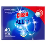 Afbeelding van At Home All-In-1 vaatwastabletten | Regular | 40 tabs | QC-AT-05272