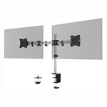 Afbeelding van Durable 509523 Select monitorarm | 2 monitoren | tot 27 inch | zilver | tot 8 kilo | DUR509523