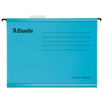 Afbeelding van Esselte 90376 Classic versterkte hangmap | 210 grams karton | blauw | 25 stuks | ESS90376