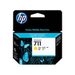 Afbeelding van HP CZ132A nr. 711 inktcartridge geel (origineel) | HPCZ132A