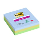 Afbeelding van 3M Post-it super sticky notes gelijnd | 101 x 101 mm | 3 x 70 vel | 3M7100259444