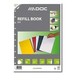 Afbeelding van Aurora Adoc Aurora 6845.600 Adoc vulling voor schrift | A4 | geruit | 72 velvulling voor schrift A4 geruit 5 mm 72 vel | AUR6845.600