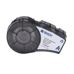 Afbeelding van Brady M21-17-423 tape polyester zwart op wit 25,40 mm x 12,70 mm (origineel) | BRAM21-17-423