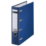 Afbeelding van Leitz 1012 bank-giro ordner | A4 | plastic | blauw | 75mm | LEI10120035