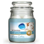Afbeelding van Pan Aroma Geurkaars Met Deksel | Pure Cotton | 215 gram | QC-PAN-04286