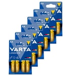Afbeelding van Varta Longlife AA Batterij | MN1500 | LR06 | Alkaline | 24 stuks | VA211NA4579
