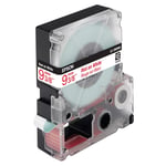 Afbeelding van Epson LC-3WRN9 tape rood op wit 9 mm (9m) | EPSC53S624407