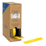 Afbeelding van Brady BM-15X75-7598-YL polyester tags geel | 15 mm x 75 mm (origineel) | BRABM-15X75-7598-YL