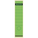 Afbeelding van Leitz 1640 rugetiketten | groen | zelfklevend | breed | 61 mm x 285 mm | 10 etiketten | LEI16400055