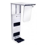 Afbeelding van Twinco 12022 Twin line CPU houder | metaal | wit | tot 30 kg | TWI12022