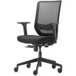 Afbeelding van Dauphin To-Sync Mesh Bureaustoel | zwart | DAU370239