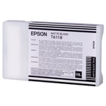 Afbeelding van Epson T6118 inktcartridge mat zwart standaard capaciteit (origineel) | EPST611800
