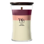 Afbeelding van WoodWick Trilogy Large Hourglass geurkaars | Lush Nectar | 610 gram | WO1095NA4258