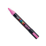Afbeelding van POSCA PC-5M verfmarker | neon roze | ronde punt | 1,8 - 2,5 mm | POSPC5MREFLUO