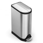 Afbeelding van Simplehuman Code L pedaalemmer (18 liter, zilver) | SI699NA1027