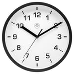 Afbeelding van NeXtime wandklok | kunststof | zwart | 20 cm | NX-7321ZW