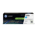 Afbeelding van HP 220X (W2201X) toner cartridge cyaan hoge capaciteit (origineel) | HPW2201X