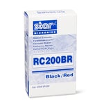 Afbeelding van Star RC-200BR inktlint zwart / rood (origineel) | RC-200BR