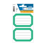 Afbeelding van Herma 5716 boeketiketten | 82 x 55 mm | wit/groen | 12 etiketten | HER5716