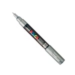 Afbeelding van POSCA PC-1MC verfmarker | zilver | conische punt | 0,7 - 1 mm | POSPC1MCAR