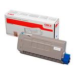 Afbeelding van OKI 44318607 toner cartridge cyaan (origineel) | OKI44318607