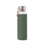 Afbeelding van Black+Blum watefles | glas | 600 ml | olijfgroen | BBGR-WB-M010