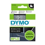 Afbeelding van DYMO S0720600 / 45020 tape wit op transparant 12mm (origineel) | 45020