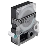 Afbeelding van Epson LC-5SBE9 tape zwart op mat zilver 18 mm origineel | EPSLC-5SBE918