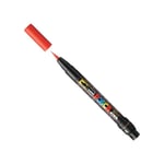 Afbeelding van POSCA brush PCF-350 verfmarker | rood | penseel punt | 1 mm | POSPCF350R