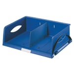 Afbeelding van Leitz 52300035 standaard Sorty opbergbak | A4 maxi | kunststof | blauw | LEI52300035