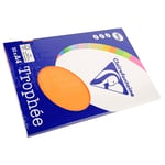 Afbeelding van Clairefontaine papier | oranje | A4 | 160 gr. | 50 vel | CLA4158C
