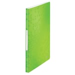 Afbeelding van Leitz 4632 WOW showalbum | A4 | polypropyleen | groen | 40 hoezen | LEI46320054